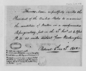 Letter from Moore to Jefferson, June 21, 1802. Library of Congress.