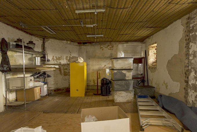 Until recently, the Nursery has been used as a Curatorial storage room