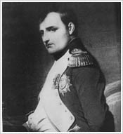 Napoleon Bonaparte; courtesy the Library of Congress