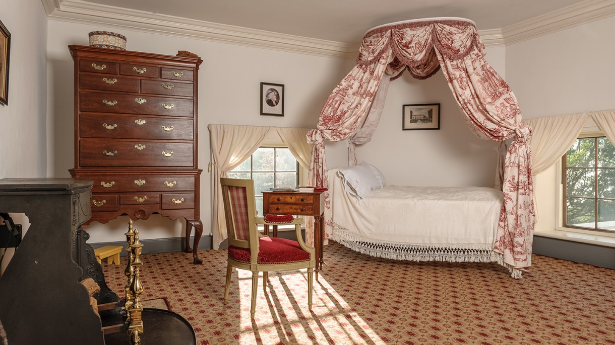 Martha Jefferson Randolph S Room At Monticello Thomas