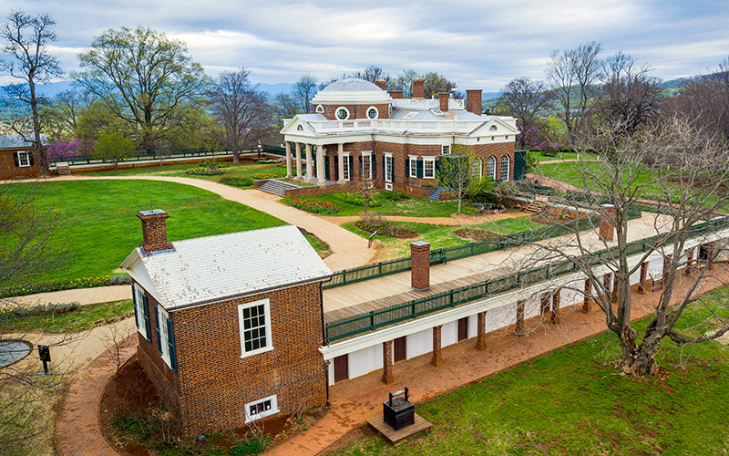 South view of Monticello
