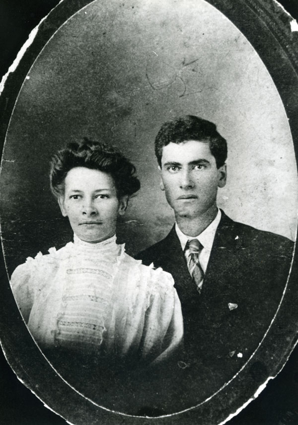 Irvin Young with his wife Ada