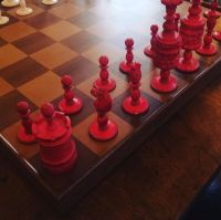 Jefferson''s English Chess Set