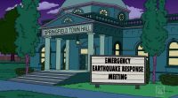 Springfield's Town Hall from The Simpsons