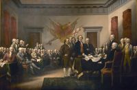 Declaration of Independence, by John Trumbull. Courtesy Architect of the Capitol.