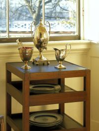 Freestanding Dumbwaiter in Monticello's Tea Room