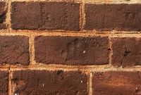 Fingerprints in brick at Monticello