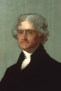 Gilbert Stuart Portrait of Jefferson, 1805. National Portrait Gallery and Thomas Jefferson Foundation, Inc.