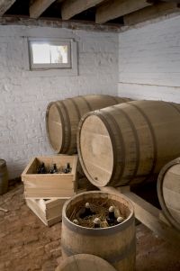The restored Beer Cellar under Monticello