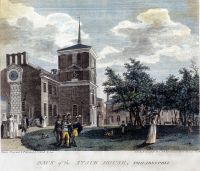 Back of the State House, Philadelphia. W. Birch and Son, 1799.