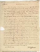 Thomas Jefferson's letter to Hutchins G. Burton, 1 May 1817 (click to enlarge)