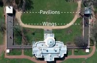 The Pavilions and Wings of Monticello