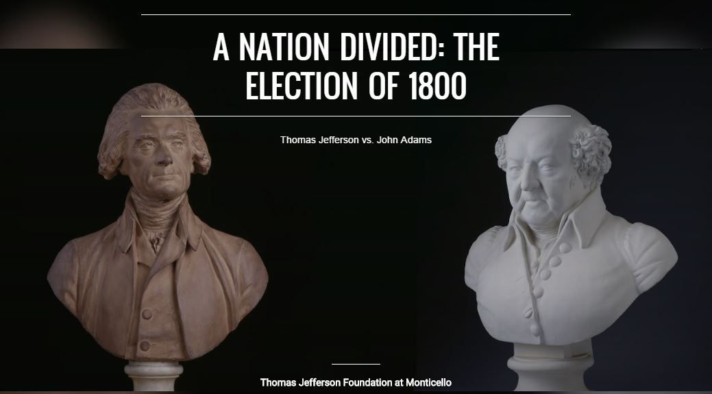 Election of 1800 revolution essay