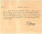 Facsimile of November 27, 1803, letter from Jefferson to Craven Peyton