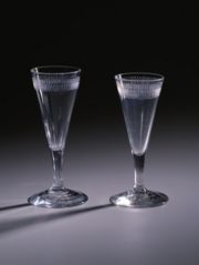 Wine Glasses. Thomas Jefferson Foundation, Inc. Photograph by Edward Owen.