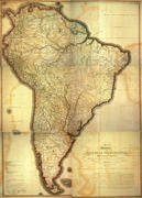 Faden Map of South America. Courtesy of Library of Congress.