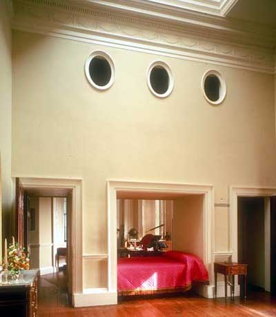 bedroom portholes | thomas jefferson's monticello