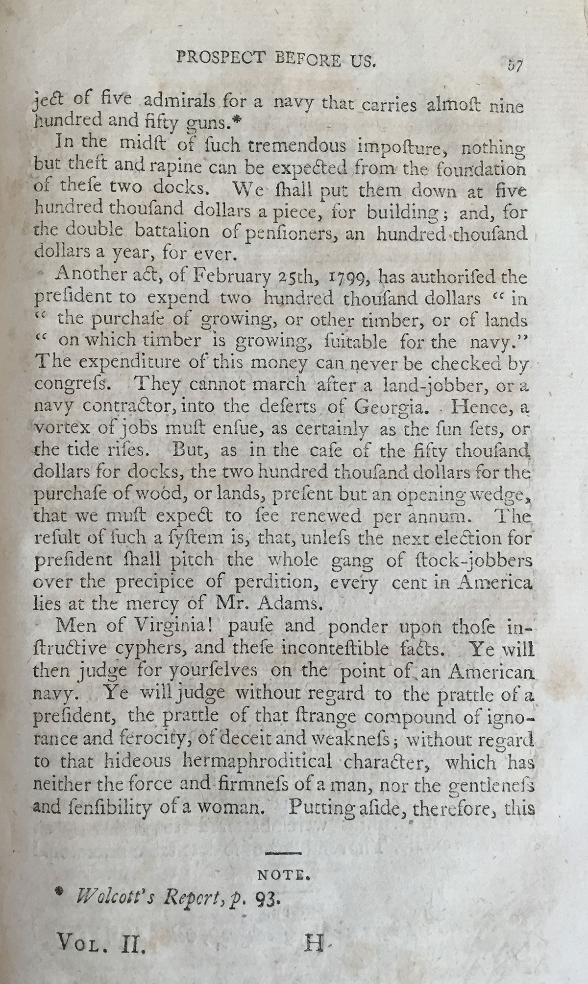 Page 57, Volume 2 of The Prospect Before Us