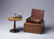 1793 Orrery (planetarium and telurium, stand and fitted case)