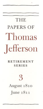 Detail from spine of Volume 3, Retirement Series