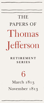 Detail from spine of Volume 6, Retirement Series