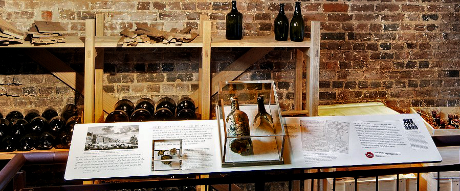 Monticello's Wine Cellar
